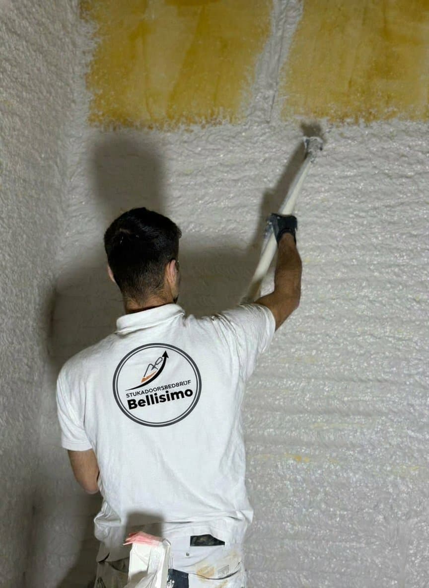 Stukadoorsbedrijf Bellisimo vakmannen aan het werk